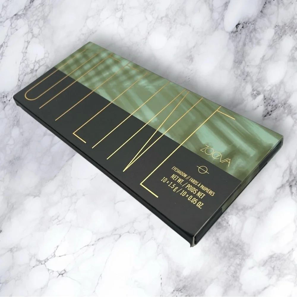 ZOEVA Offline Palette with Purple, Gold, and Cream Shades